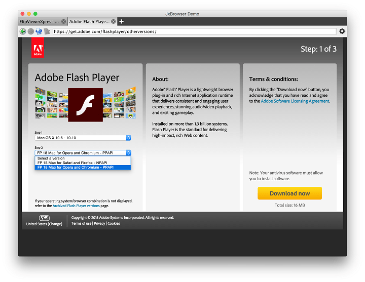adobe flash for mac 10.5